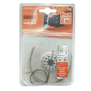 Fein Diamond Segmented Saw Blade- StarLock Mount - 63502114230 Grout